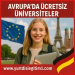 Avrupada ücretsiz üniversiteler